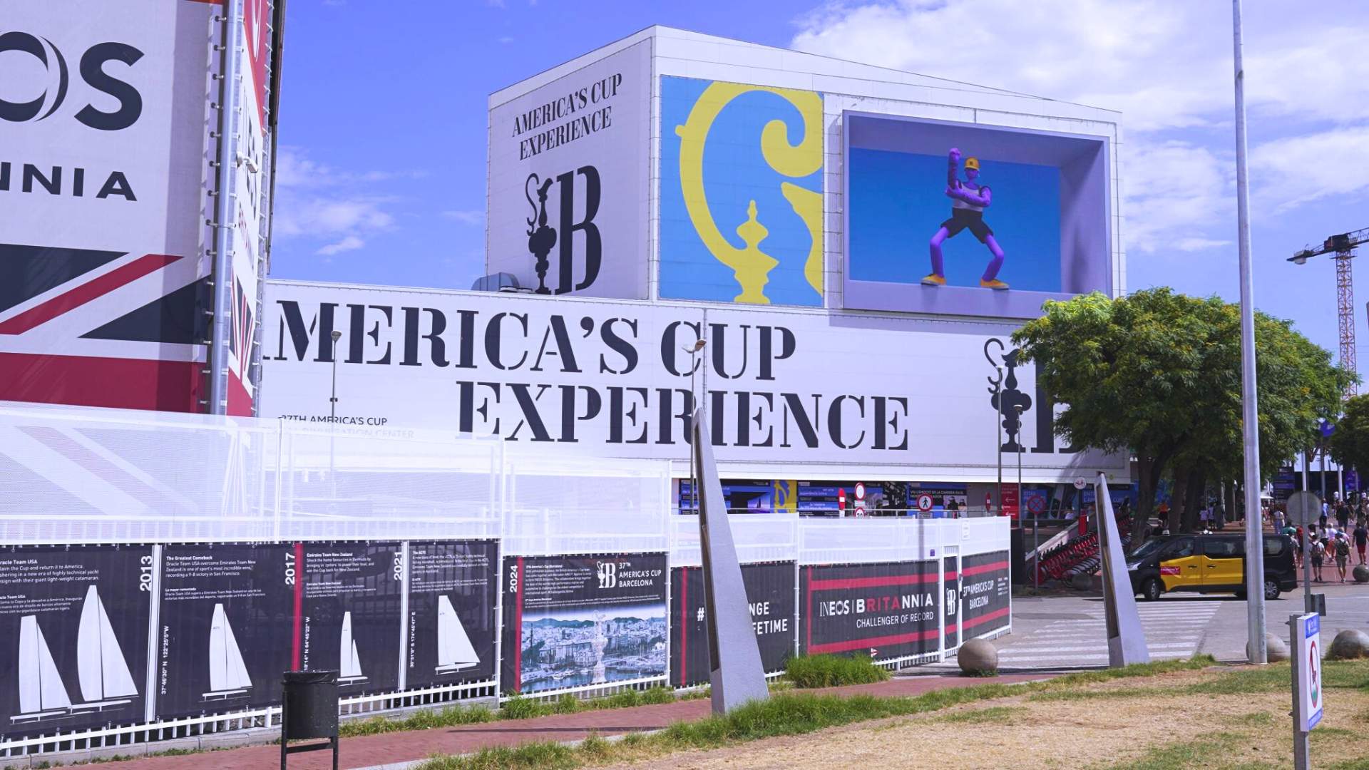 America's Cup Experience Barcelona by LEDDREAM Group