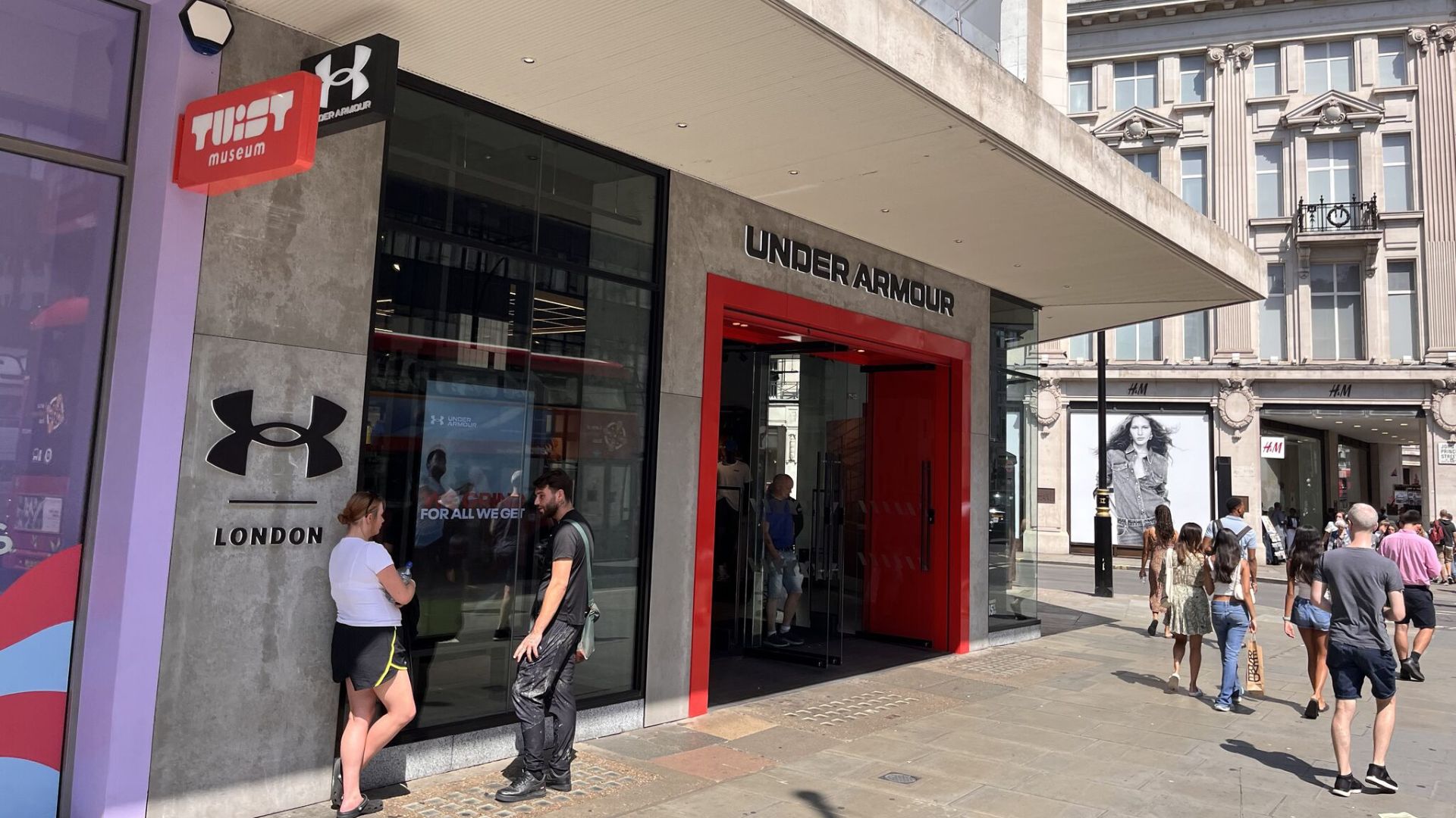 Under Armour Oxford Street Londres